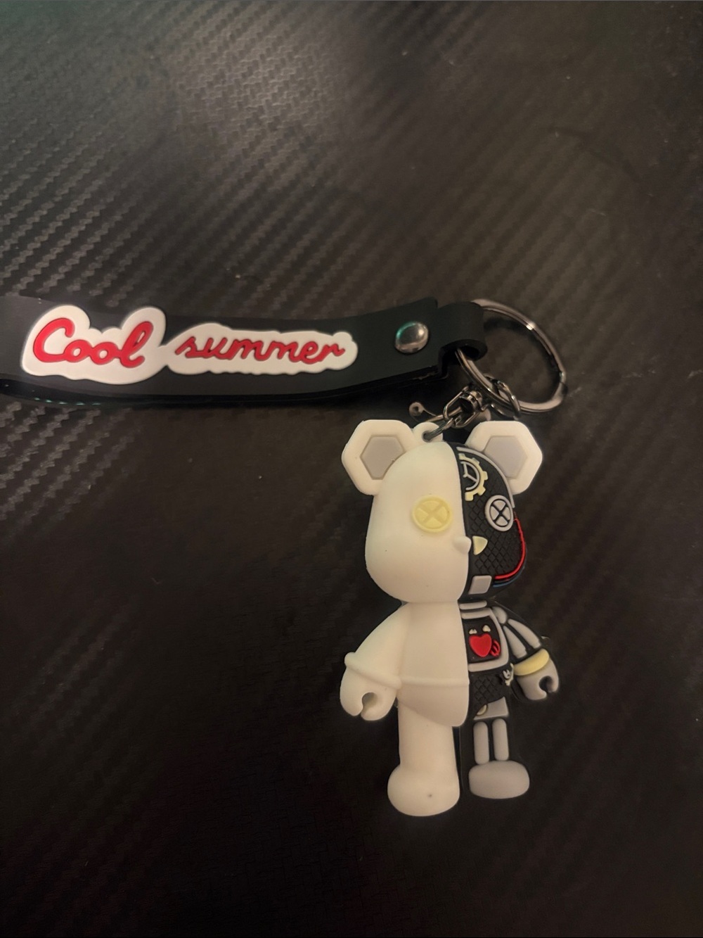 Teddy keychain